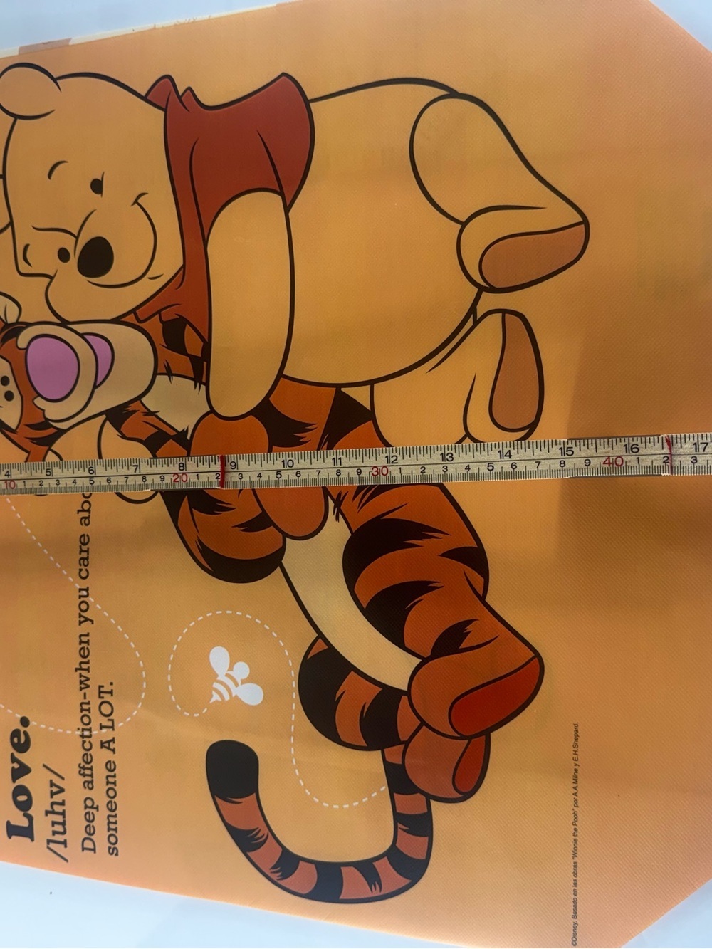 Disney Winnie the Pooh & Tigger Large Reusable Shopping Tote Bag – NWT - Picture 4 of 9